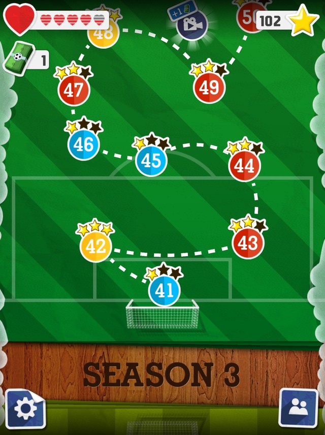 How many seasons are in Score Hero? 